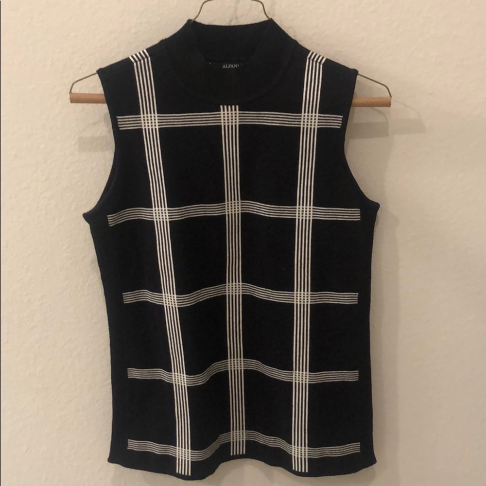 Sleeveless Turtleneck Sweater
